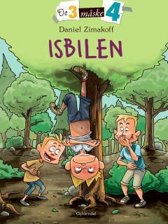 De tre måske fire 1 - Isbilen – Daniel Zimakoff, lydbogens omslag