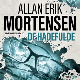 De hadefulde – Allan Erik Mortensen, lydbogens omslag