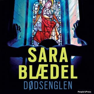 Dødsenglen – Sara Blædel, lydbogens omslag