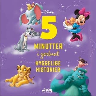 Fem minutter i godnat - Hyggelige historier – Disney, lydbogens omslag