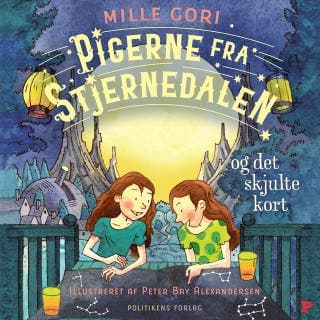 Pigerne fra Stjernedalen - og det skjulte kort – Mille Gori, lydbogens omslag