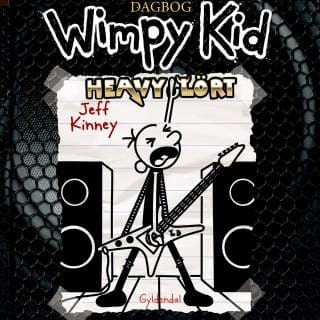 Wimpy Kid 17 - Heavy Lört – Jeff Kinney, lydbogens omslag