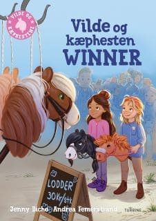 Vilde og kæphesten Winner – Jenny Bicho, lydbogens omslag