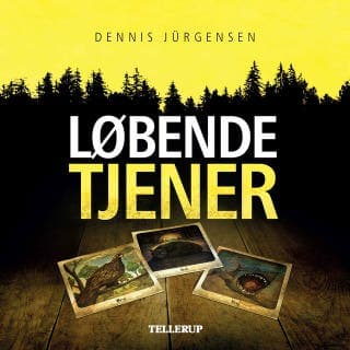 En Roland Triel-krimi #1: Løbende Tjener – Dennis Jürgensen, lydbogens omslag