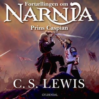 Narnia 4 - Prins Caspian – C. S. Lewis, lydbogens omslag