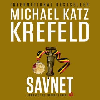 Savnet – Michael Katz Krefeld, lydbogens omslag