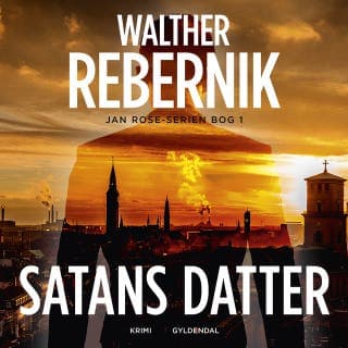 Satans datter – Walther Rebernik, lydbogens omslag