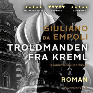 Troldmanden fra Kreml – Giuliano da Empoli, lydbogens omslag