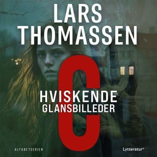 C - Hviskende glansbilleder – Lars Thomassen, lydbogens omslag