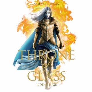 Throne of Glass #11: Askens rige – Sarah J. Maas, lydbogens omslag