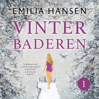 Vinterbaderen - del 1 – Emilia Hansen, lydbogens omslag
