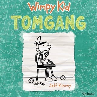 Wimpy Kid 18 - Tomgang – Jeff Kinney, lydbogens omslag