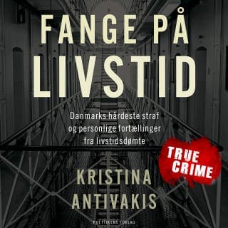 Fange på livstid – Kristina Antivakis, lydbogens omslag