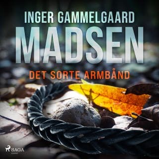Det sorte armbånd – Inger Gammelgaard Madsen, lydbogens omslag