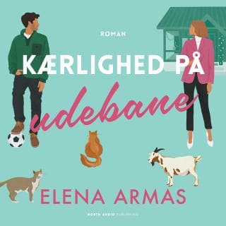 Kærlighed på udebane – Elena Armas, lydbogens omslag