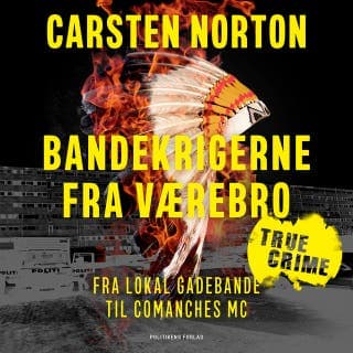 Bandekrigerne fra Værebro – Carsten Norton, lydbogens omslag