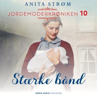 Stærke bånd – Anita Strøm, lydbogens omslag
