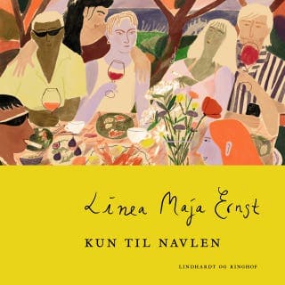 Kun til navlen – Linea Maja Ernst, lydbogens omslag