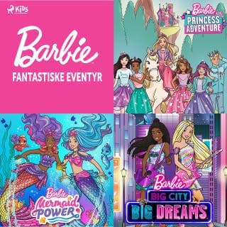 Barbie - Fantastiske eventyr – Mattel, lydbogens omslag