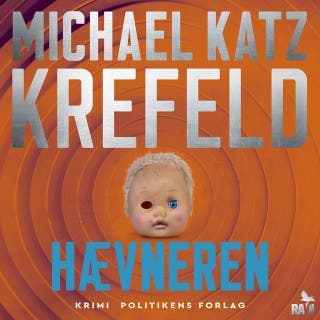 Hævneren – Michael Katz Krefeld, lydbogens omslag