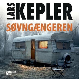 Søvngængeren – Lars Kepler, lydbogens omslag