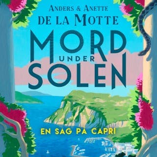 En sag på Capri – Anders de la Motte og Anette de la Motte, lydbogens omslag