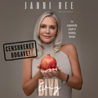 Evig diva – censureret udgave – Janni Ree, lydbogens omslag