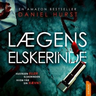 Lægens elskerinde – Daniel Hurst, lydbogens omslag