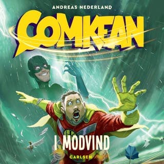 ComKean i modvind – Andreas Nederland, lydbogens omslag