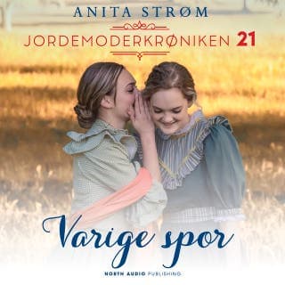 Varige spor – Anita Strøm, lydbogens omslag