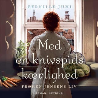 Med en knivspids kærlighed – Pernille Juhl, lydbogens omslag