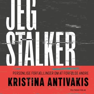 Jeg stalker – Kristina Antivakis, lydbogens omslag