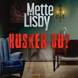 Husker du? – Mette Lisby, lydbogens omslag