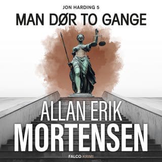 Man dør to gange – Allan Erik Mortensen, lydbogens omslag