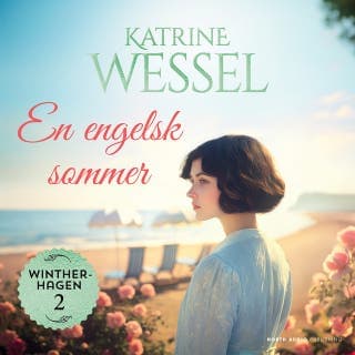 En engelsk sommer – Katrine Wessel, lydbogens omslag
