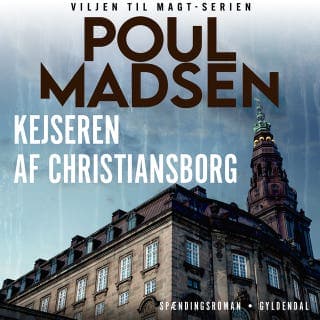 Kejseren af Christiansborg – Poul Madsen, lydbogens omslag