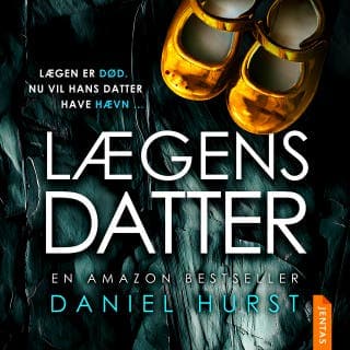 Lægens datter – Daniel Hurst, lydbogens omslag