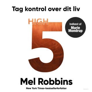 High 5 – Mel Robbins, lydbogens omslag