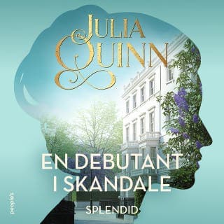 En debutant i skandale – Julia Quinn, lydbogens omslag