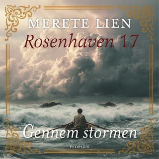 Gennem stormen – Merete Lien, lydbogens omslag