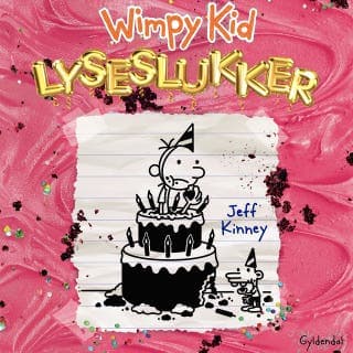 Wimpy Kid 20 - Lyseslukker – Jeff Kinney, lydbogens omslag