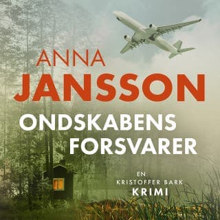 Ondskabens forsvarer – Anna Jansson, lydbogens omslag