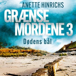 Dødens bål – Anette Hinrichs, lydbogens omslag