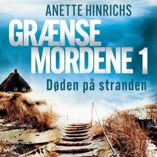 Døden på stranden – Anette Hinrichs, lydbogens omslag