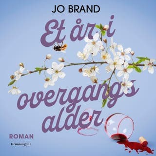 Et år i overgangsalder – Jo Brand, lydbogens omslag