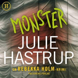 Monster – Julie Hastrup, lydbogens omslag