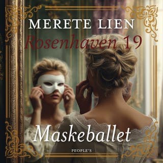 Maskeballet – Merete Lien, lydbogens omslag