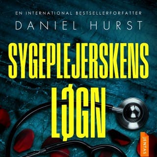 Sygeplejerskens løgn – Daniel Hurst, lydbogens omslag