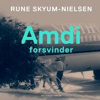 Amdi forsvinder – Rune Skyum-Nielsen, lydbogens omslag