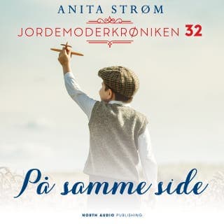 På samme side – Anita Strøm, lydbogens omslag